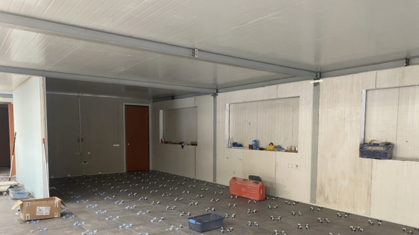 opbouw kantine